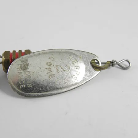 Mepps Comet 2 Spinnare, Silver, 4.3g, Utbytbar Krok, #1779