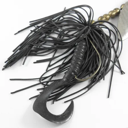 Mepps Aglia Long 3 COMBO KILLER Spinnare, Silver/Mässing, 19g, #1788