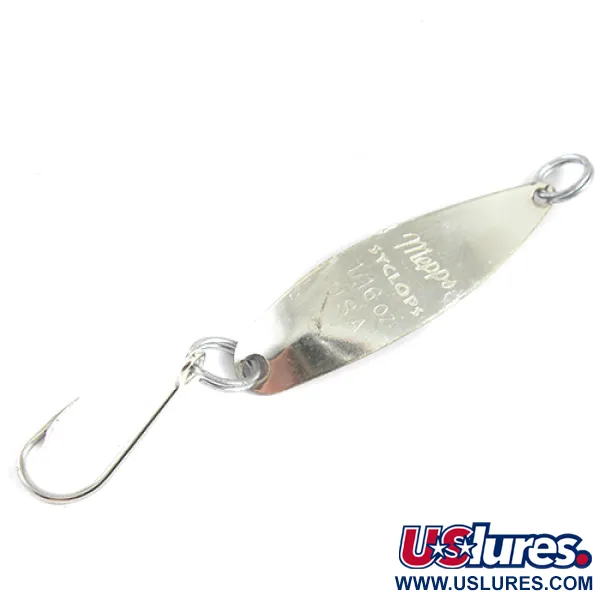 Mepps Syclops 00 Skeddrag, Trout / Nickel, 2g, Ultralight, #1789