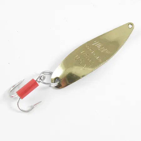 Mepps Syclops 00 Skeddrag, Guld / Röd, 3,5 g, S-form, #1790