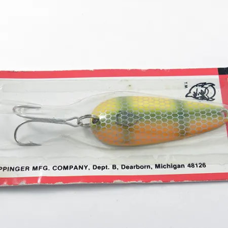 Eppinger Dardevle Imp Skeddrag, Gul/Grön/Orange, 11g, Fjäll, #1807