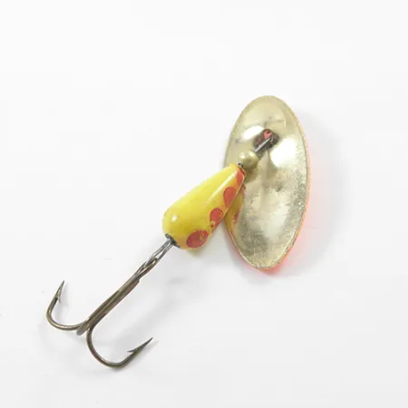 Panther Martin 6 Spinnare, Gul/Orange/Mässing, 6g, Mässingssked, #1817