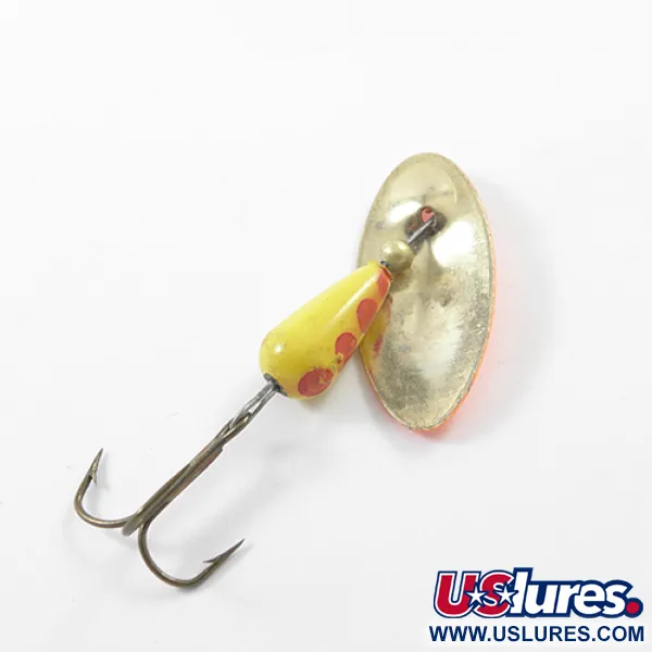 Panther Martin 6 Spinnare, Gul/Orange/Mässing, 6g, Mässingssked, #1817