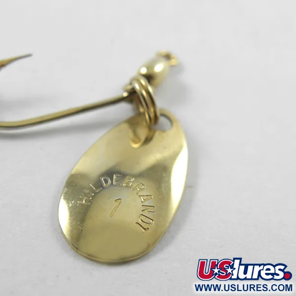 Yakima Bait Hildebrandt 1 Spinnare, Guld, 1g, Sonic Blades, #1818