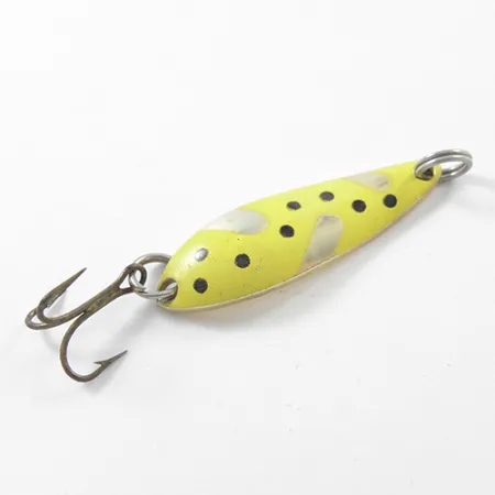 Acme Fiord Spoon Jr Skeddrag, Gul/Guld, 3.4g, Vintage-bete, #1821