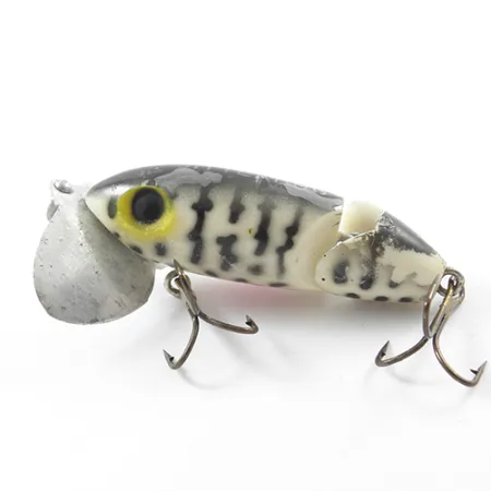 Fred Arbogast Jitterbug Jointed Ytbeten, Tiger, 10g, #1831