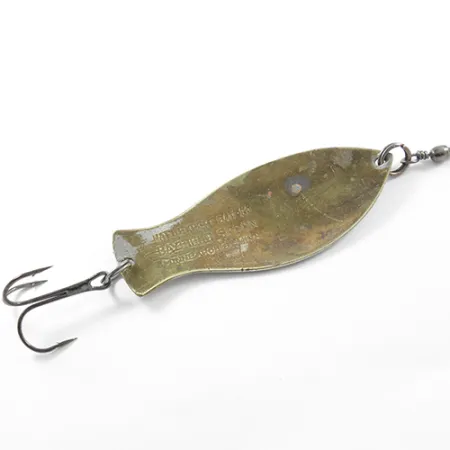 Nebco Bayfield spoon Skeddrag, Nickel / Mässing, 21g, Lekande, #1839