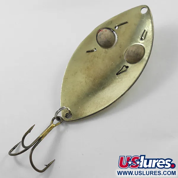 Lucky Strike Gold Red Flash Skeddrag, Mässing, 21g, Träögon, #1840