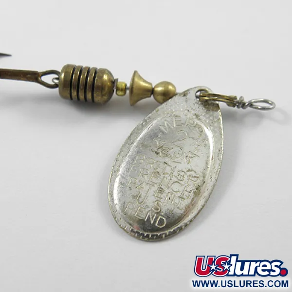 Mepps Aglia 2 Spinnare, Silver, 4.5g, Vintage, #1841