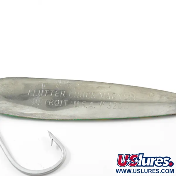 Eppinger Dardevle Flutter-Chuck Magnum 3200 Sked, Grön/Nickel, 14g, #1852