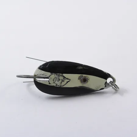 Eppinger Weedless Dardevle Midget Skeddrag, Svart/Vit/Nickel, 6g, #1867