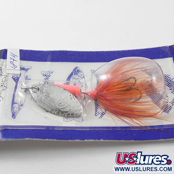 Worden’s Original Rooster Tail Spinnare, Nickel/Röd, 1,77g, #1874