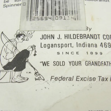 Hildebrandt Colorado 2 Spinnare, Guld, 1,4g, Vintage-sked, #1882