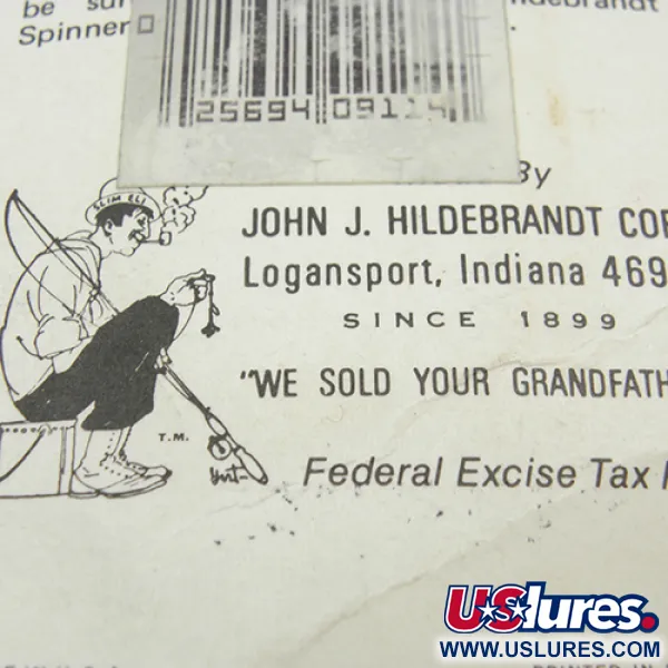 Hildebrandt Colorado 2 Spinnare, Guld, 1,4g, Vintage-sked, #1882