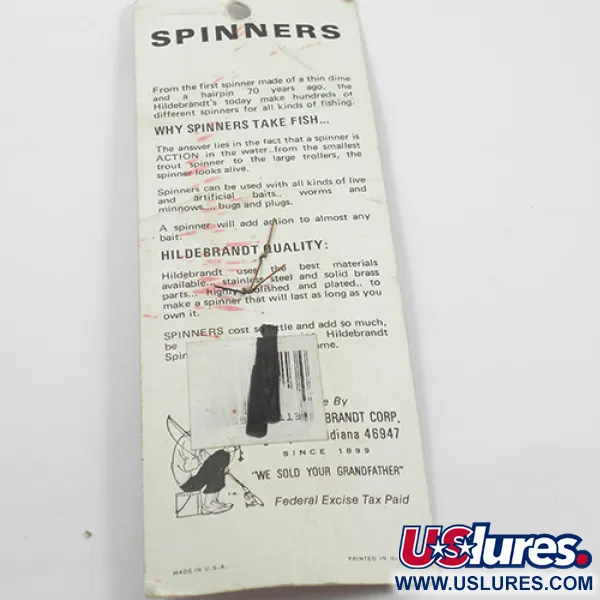 Hildebrandt Colorado 2 Spinnare, Guld, 1,4g, Vintage-sked, #1882
