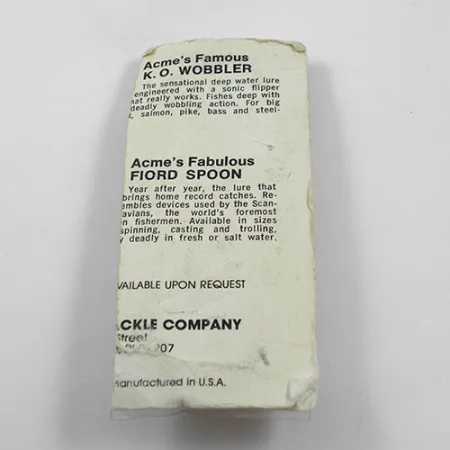 Acme Kastmaster Skeddrag, Orange, 14g, Balanslegering, #1886