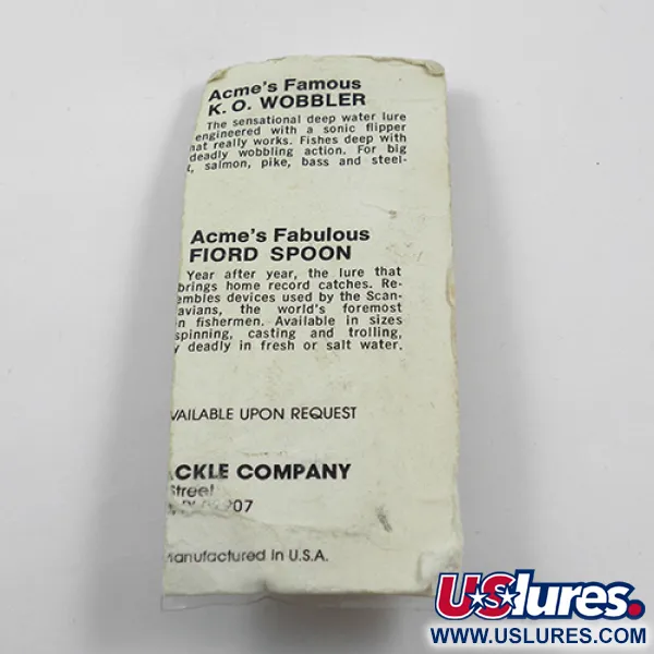 Acme Kastmaster Skeddrag, Orange, 14g, Balanslegering, #1886