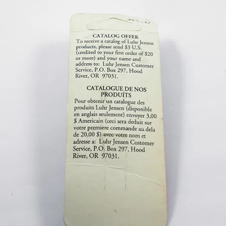 Luhr Jensen Krocodile Die #3 Skeddrag, Nickel, 10g, Långkastande, #1887