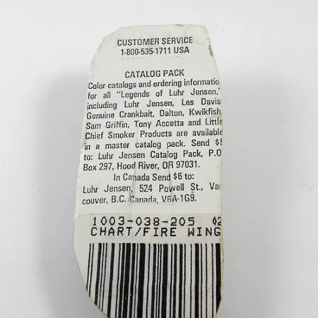 Luhr Jensen Krocodile Die #3 Skeddrag, Lysgul, 10,6g, Vintage, #1890