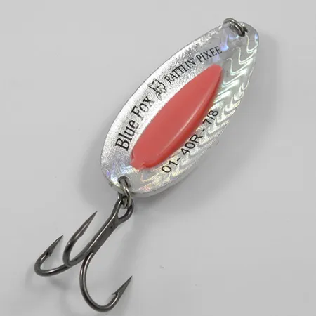 Blue Fox Rattlin Pixee Skeddrag, Regnbåge, 24g, Rassel, #1909