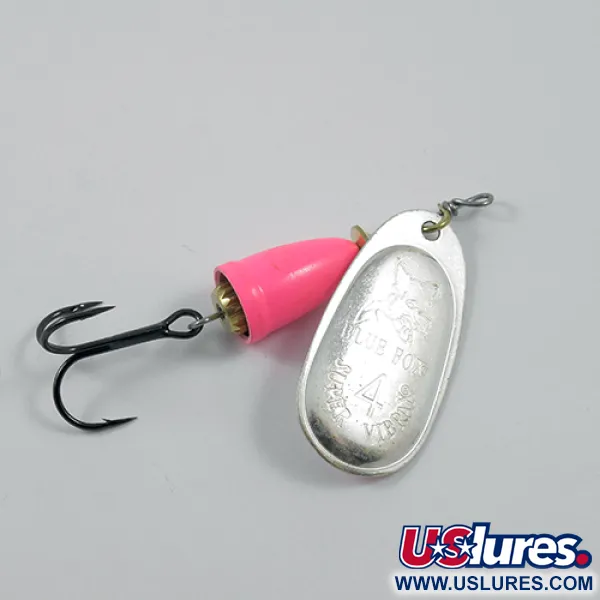 Blue Fox Super Vibrax 4 Spinnare, Silver/Rosa, 10,5g, Anti-tvinning, #1916