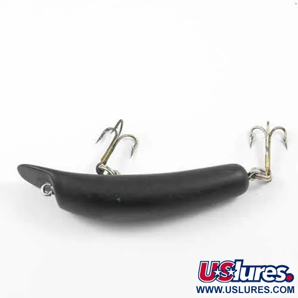 Kautzky Lazy Ike Wobbler, Svart, 7.5g, Balsaträ, #1925