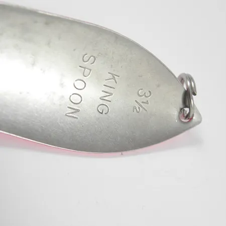 Pro King Weedless King Spoon Skeddrag, Silver/Rosa, 34g, Vasskydd, #1931