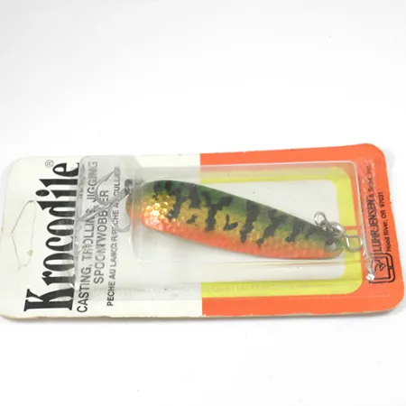 Luhr Jensen Krocodile Die #5 Skeddrag, Fire Tiger/Gold, 21g, #1944