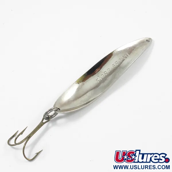 Acme Fiord Spoon Skeddrag, Nickel/Blå, 18g, Långkastande, #1948