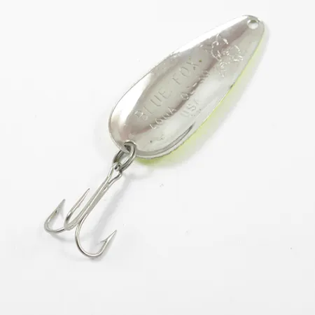 Blue Fox Aqua Skeddrag, Lime/Orange, 9.5g, Vintage USA, #1951