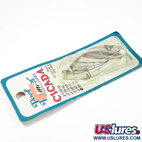 Reef Runner Cicada Vibrationsdrag, Nickel, 21g, Vertikalfiske, #1971