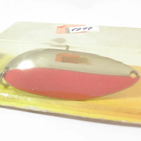 Luhr Jensen Lil' Kroc Skeddrag, Krom/Röd, 21g, Långkastande, #1977