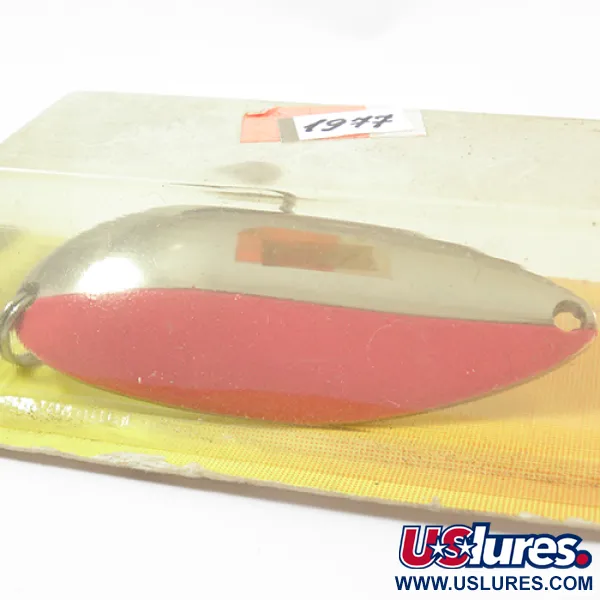 Luhr Jensen Lil' Kroc Skeddrag, Krom/Röd, 21g, Långkastande, #1977