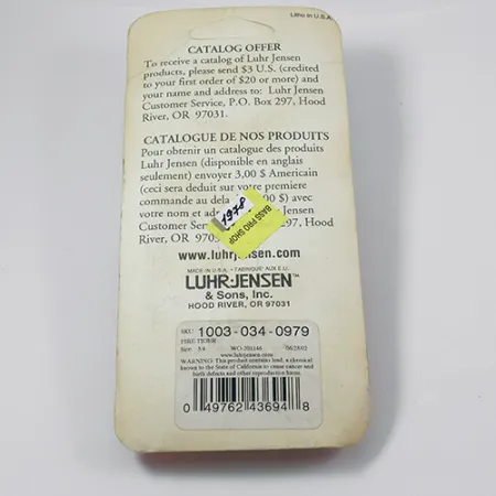 Luhr Jensen Krocodile Die #5 Skeddrag, Fire Tiger, 21g, Långkast, #1978