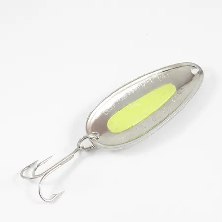 Blue Fox Pixee Skeddrag, Hamrad nickel / Gul, 24g, Laxägg, #1986