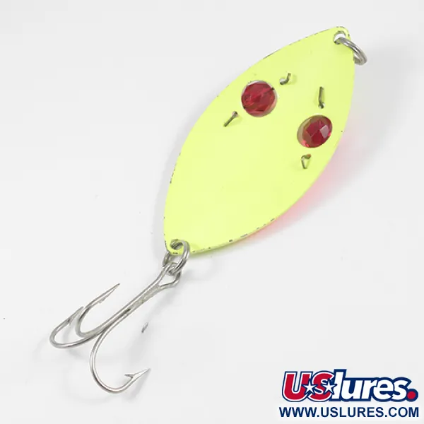 Eppinger Red Eye Wiggler Skeddrag, Gul/Orange/Nickel, 25g, #1990