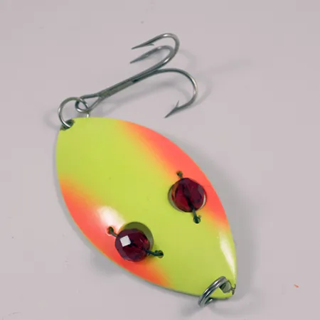 Eppinger Red Eye Wiggler Skeddrag, Gul/Orange/Nickel, 25g, #1990