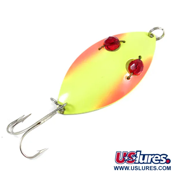 Eppinger Red Eye Wiggler Skeddrag, Gul/Orange/Nickel, 25g, #1990