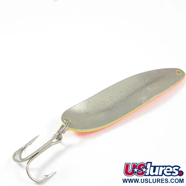 Dardevle Cop-E-Cat 7400 Skeddrag, Neongul/rosa, 14g, Vaggande, #1996