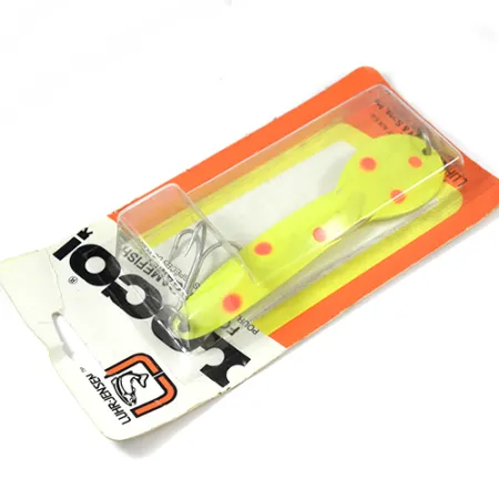 Luhr Jensen Loco 5 Skeddrag, Gul/Röd, 28g, Gädda, #2000