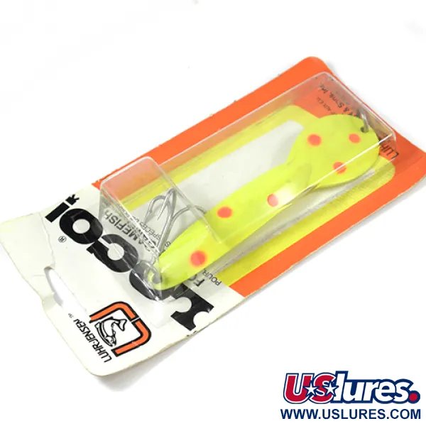 Luhr Jensen Loco 5 Skeddrag, Gul/Röd, 28g, Gädda, #2000