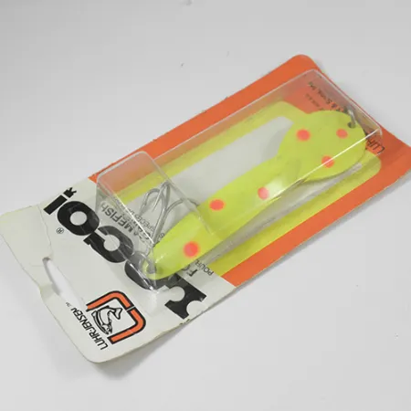 Luhr Jensen Loco 5 Skeddrag, Gul/Röd, 28g, Gädda, #2000