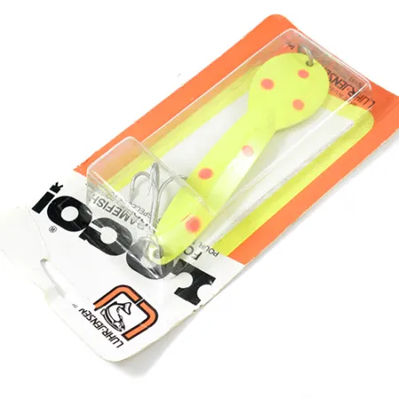 Luhr Jensen Loco 5 Skeddrag, Gul/Röd, 28g, Gädda, #2000