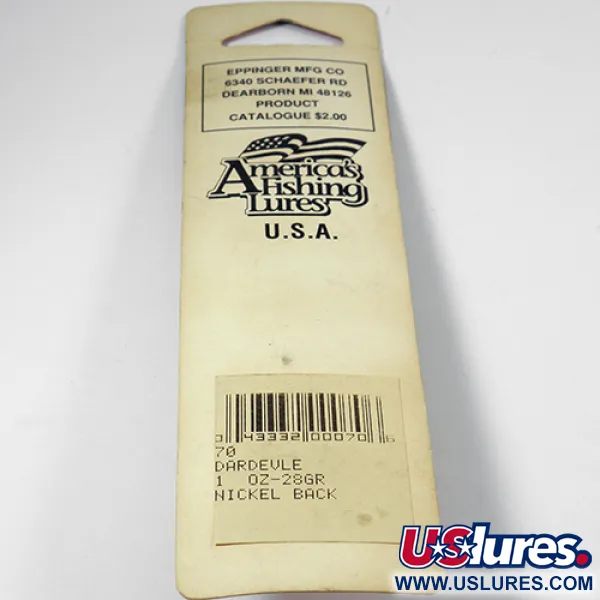 Eppinger Dardevle Skeddrag, Fluor Gul / Grön, 28g, #2004