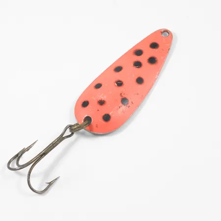 Nebco Aqua Spoon Skeddrag, Röd/Svart/Nickel, 9g, Vintage, #2021
