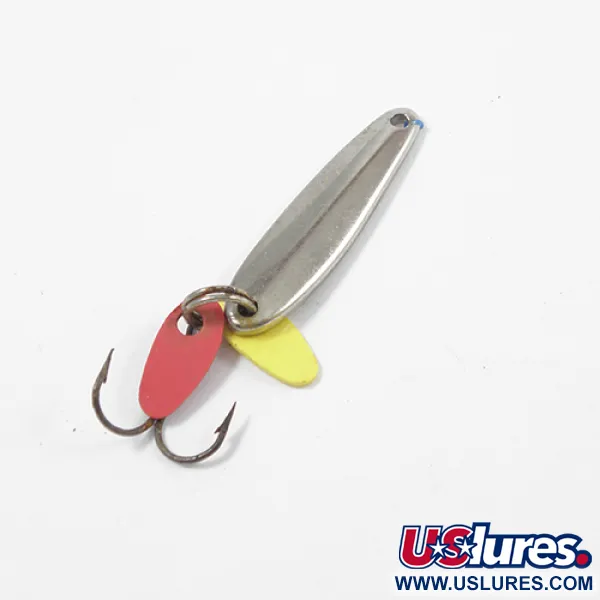 Bay de Noc Swedish pimple Pirk, Nickel / Grön, 2g, Prismatejp, #2039