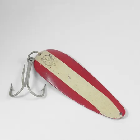 Dardevle Trolldevle Släpdrag, Röd / Vit / Nickel, 40g, #2060