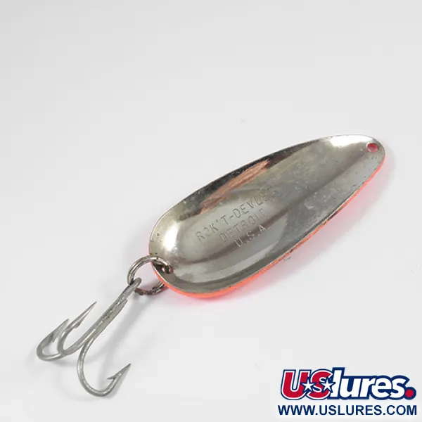 Eppinger Dardevle Rok't Devlet, 35g, Röd / Svart / Nickel, Skeddrag #2061