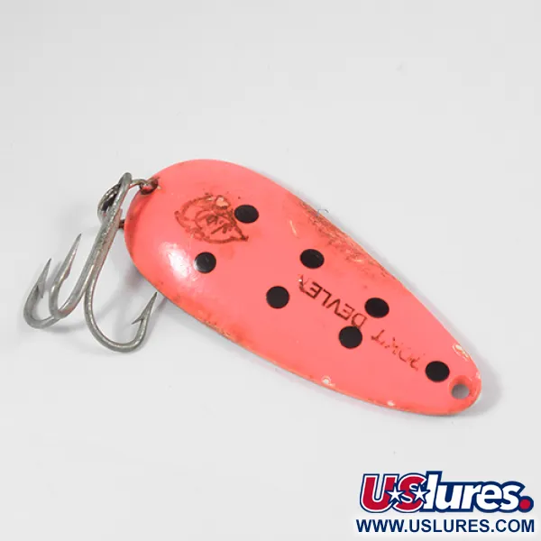 Eppinger Dardevle Rok't Devlet, 35g, Röd / Svart / Nickel, Skeddrag #2061