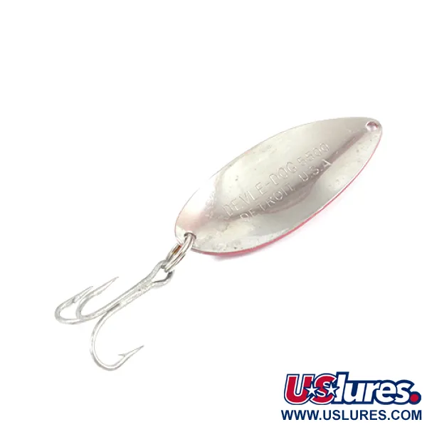 Dardevle Devle Dog 5500 Skeddrag, Röd/Vit/Nickel, 21g, #2063